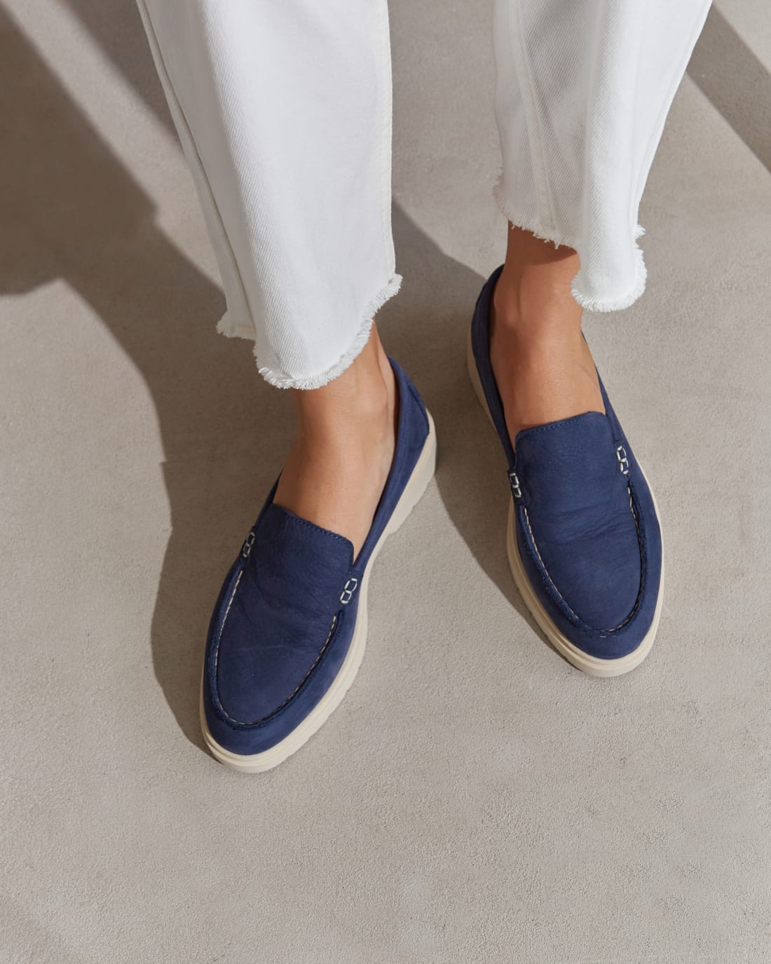 Синие лоферы из нубука - Image 6 of 6