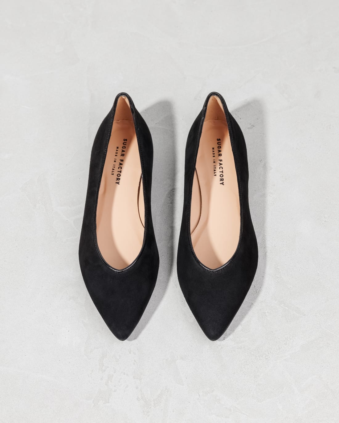 Черные замшевые балетки - Image 3 of 6