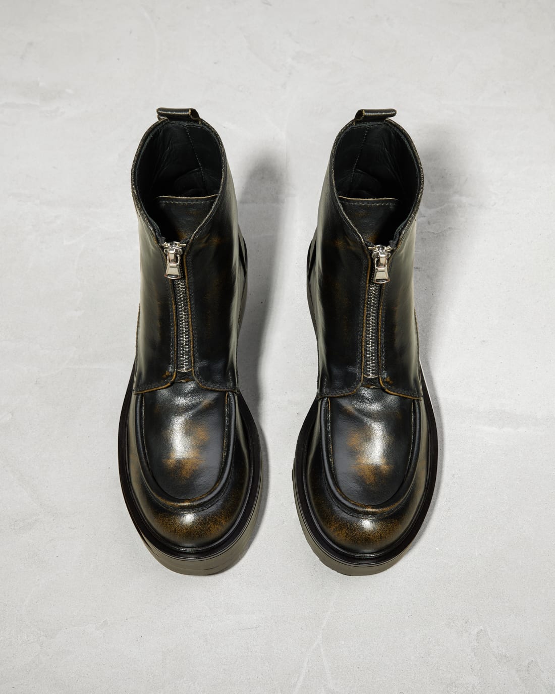 Черные ботинки из натуральной кожи - Image 2 of 6