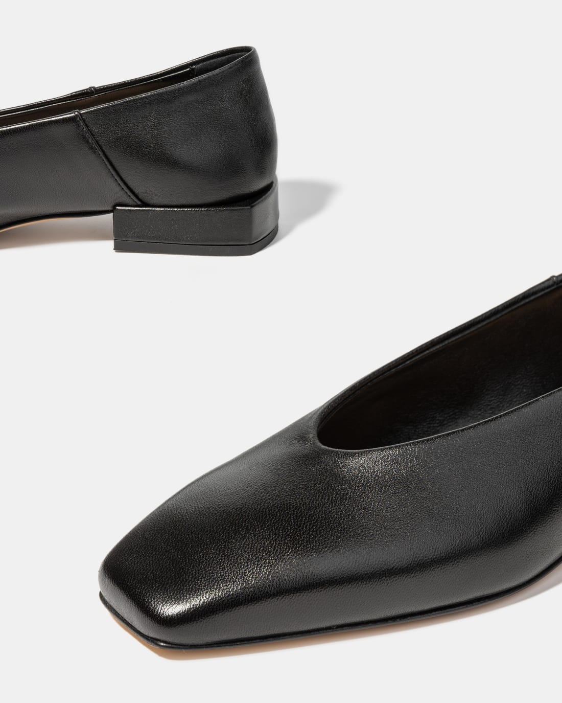 Черные кожаные туфли - Image 4 of 5