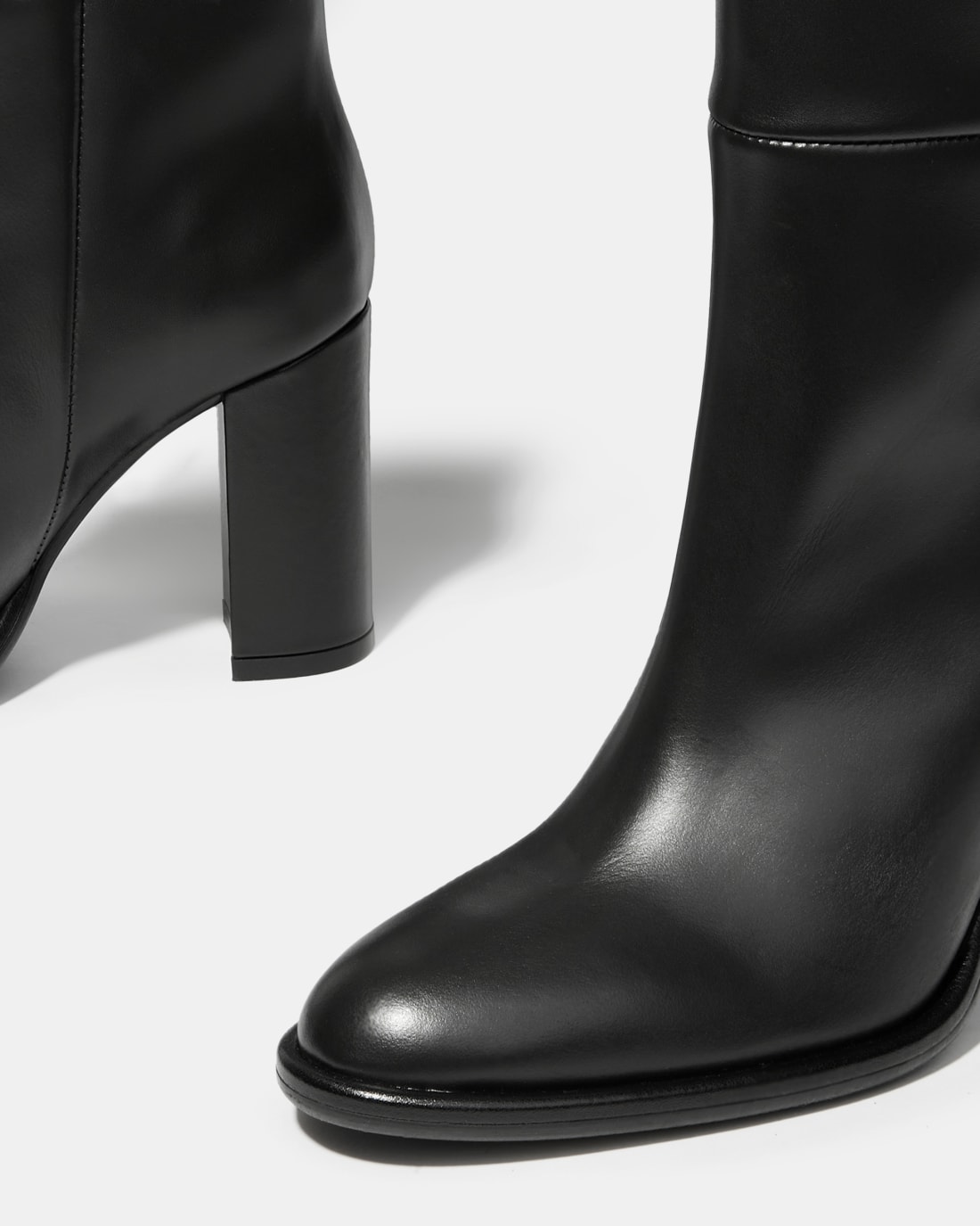 Черные кожаные сапоги - Image 4 of 5