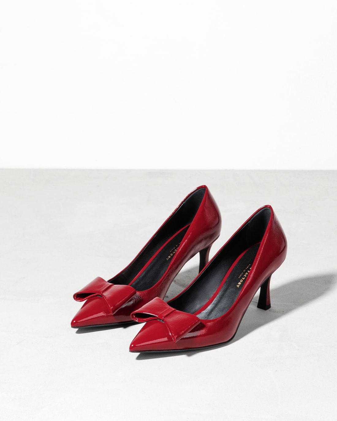 Бордовые туфли из лакированной кожи - Image 2 of 6