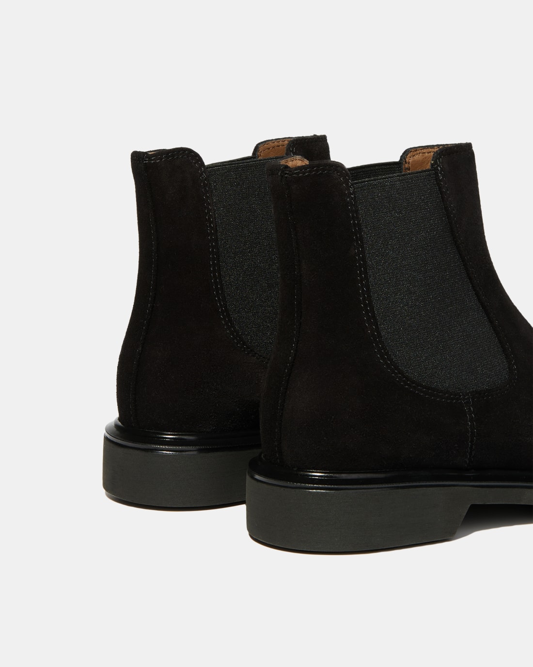 Черные замшевые женские ботинки - Image 4 of 4