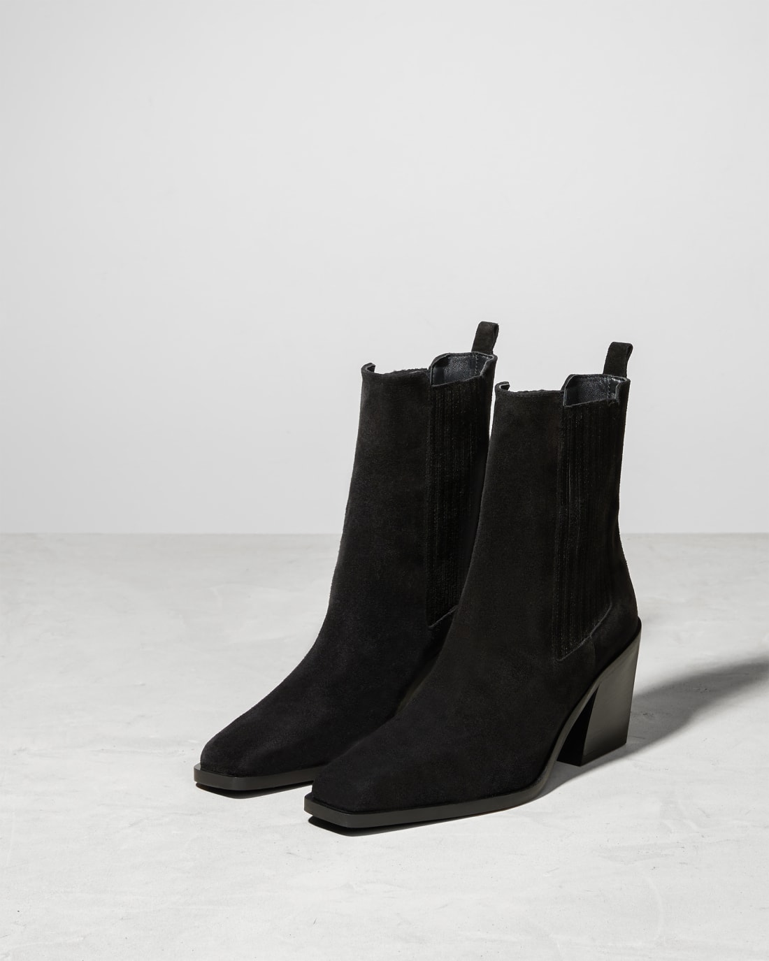 Черные замшевые ботинки - Image 2 of 8