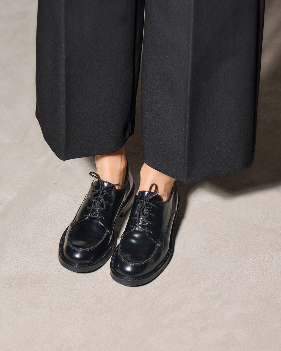 Классические черные кожаные туфли - Image 6 of 6