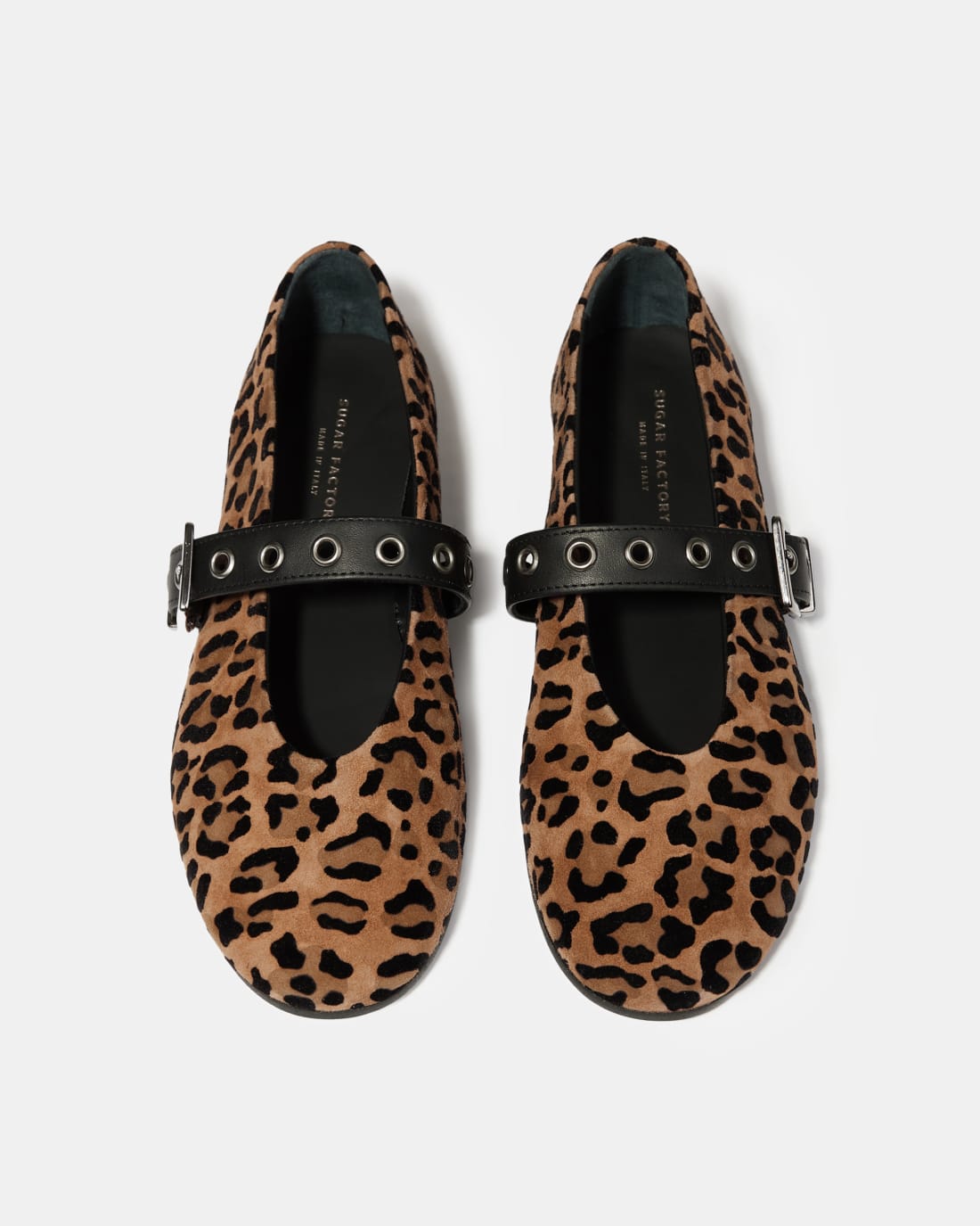 Леопардовые замшевые балетки - Image 3 of 5