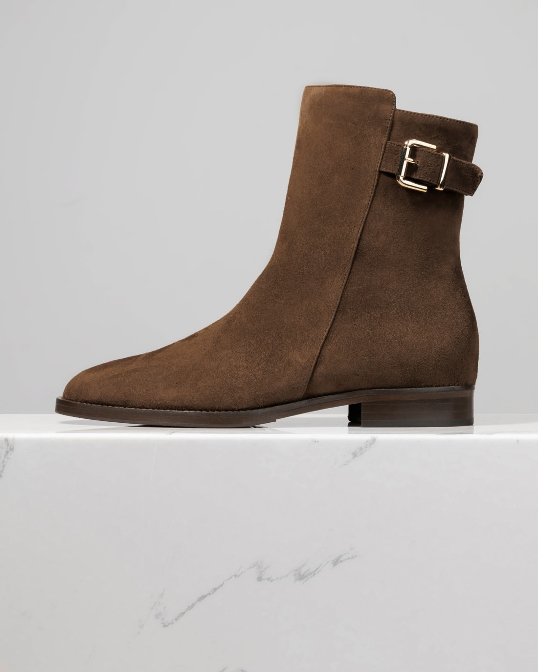 Коричневые замшевые ботильоны - Image 1 of 6