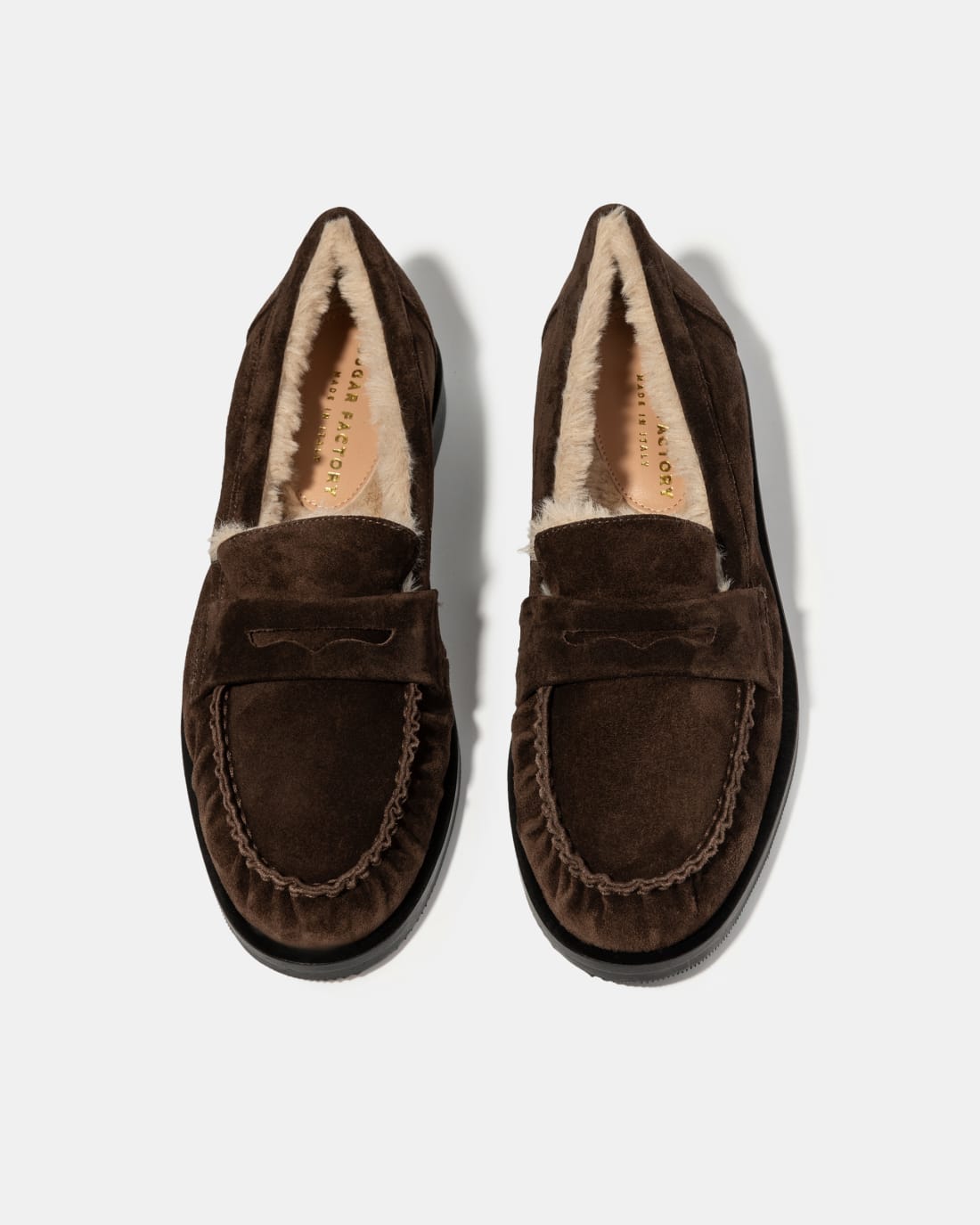 Темно-коричневые из натуральной замши - Image 3 of 5