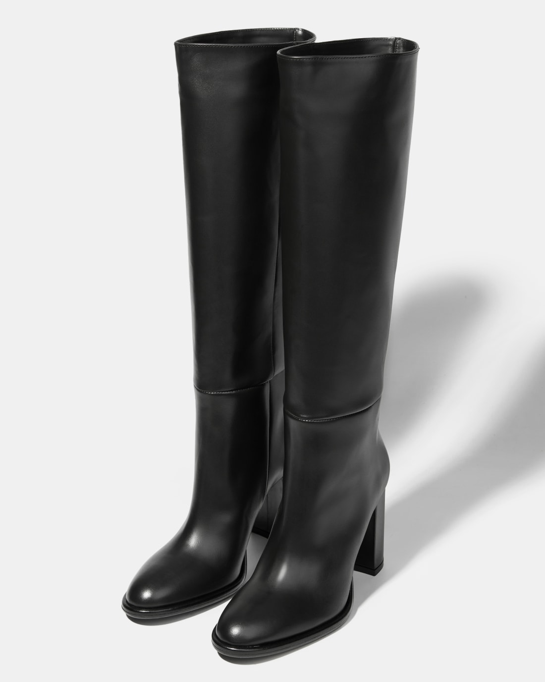 Черные кожаные сапоги - Image 2 of 5