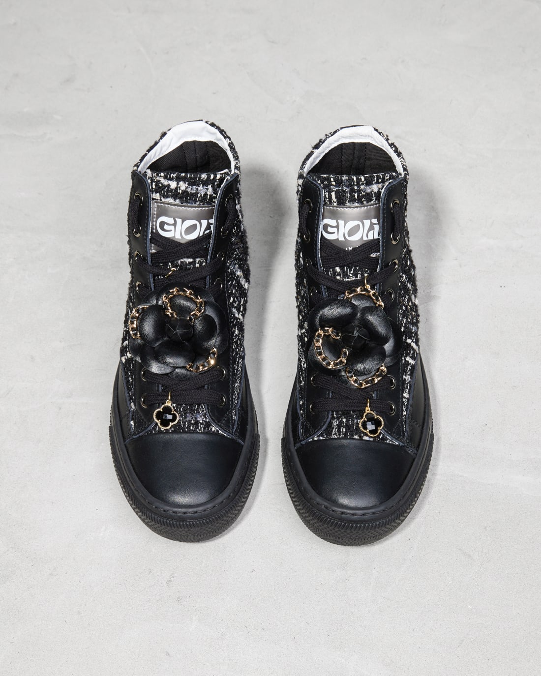 Черные кеды из букле - Image 3 of 6