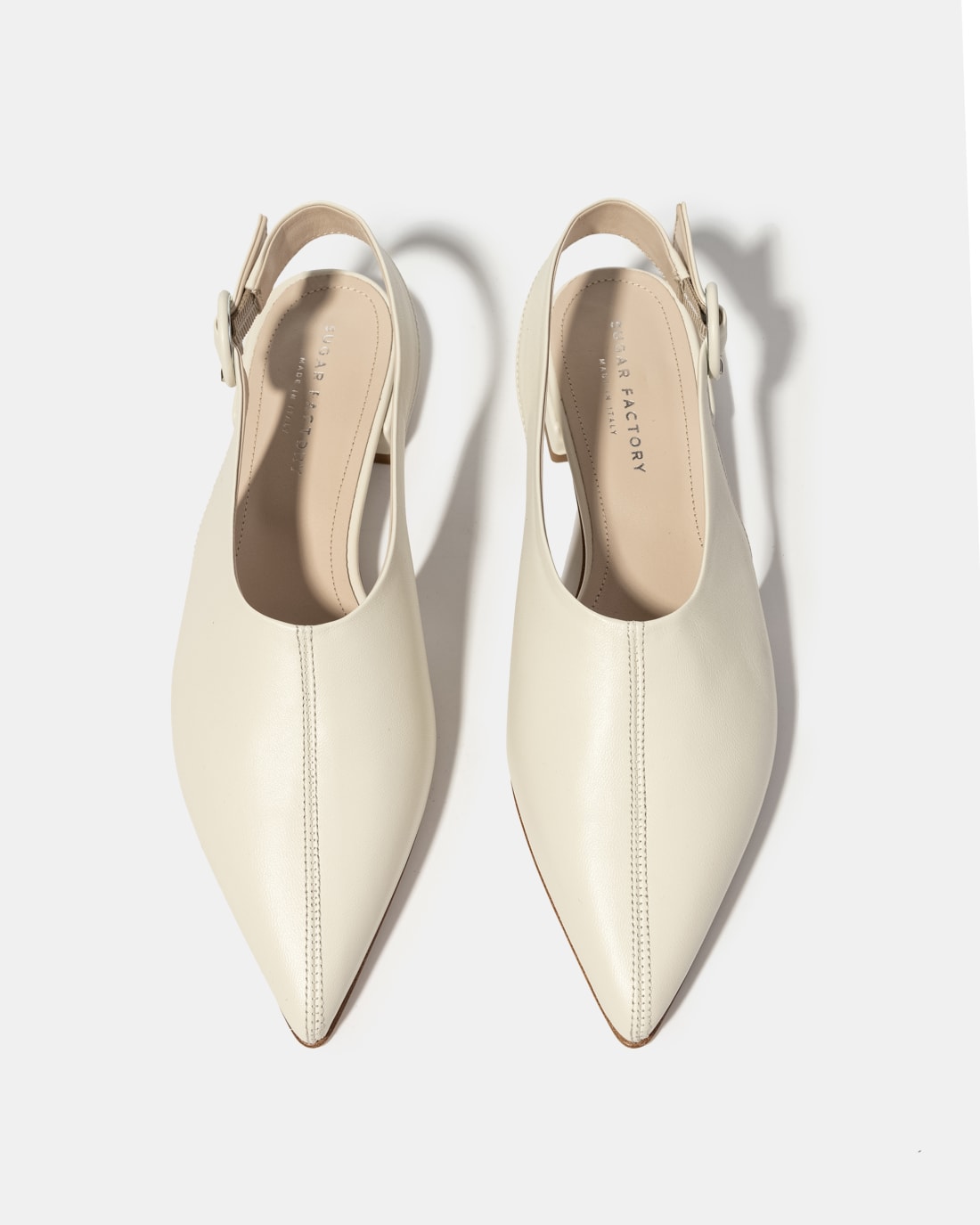 Молочные туфли на низком каблуке - Image 3 of 5