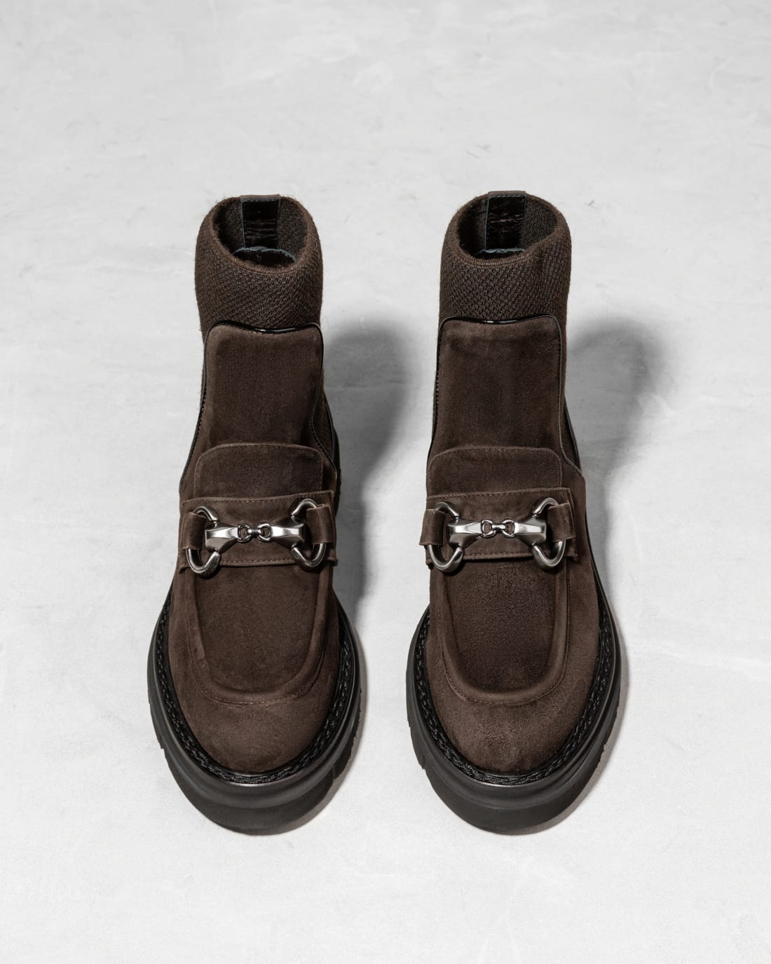 Темно-коричневые замшевые ботинки - Image 2 of 6