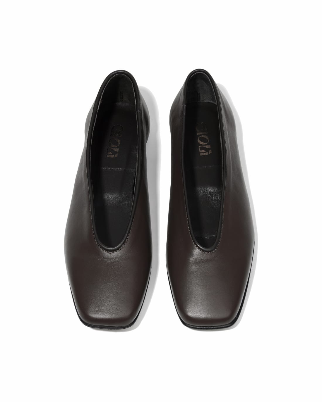 Темно-коричневые балетки из натуральной кожи - Image 4 of 5