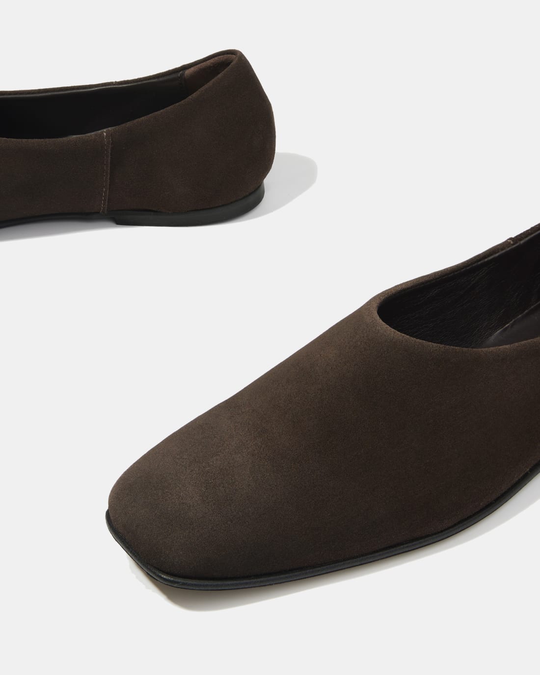 Темно-коричневые замшевые туфли - Image 4 of 4
