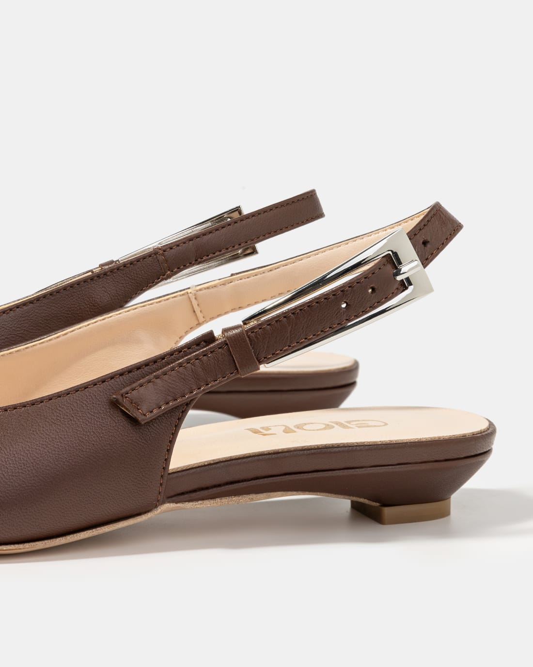 Коричневые туфли из натуральной кожи - Image 4 of 5