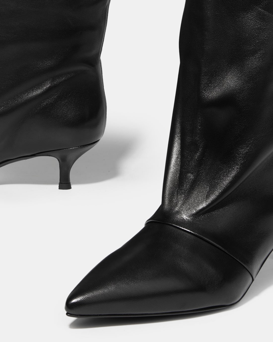 Черные кожаные сапоги - Image 3 of 3