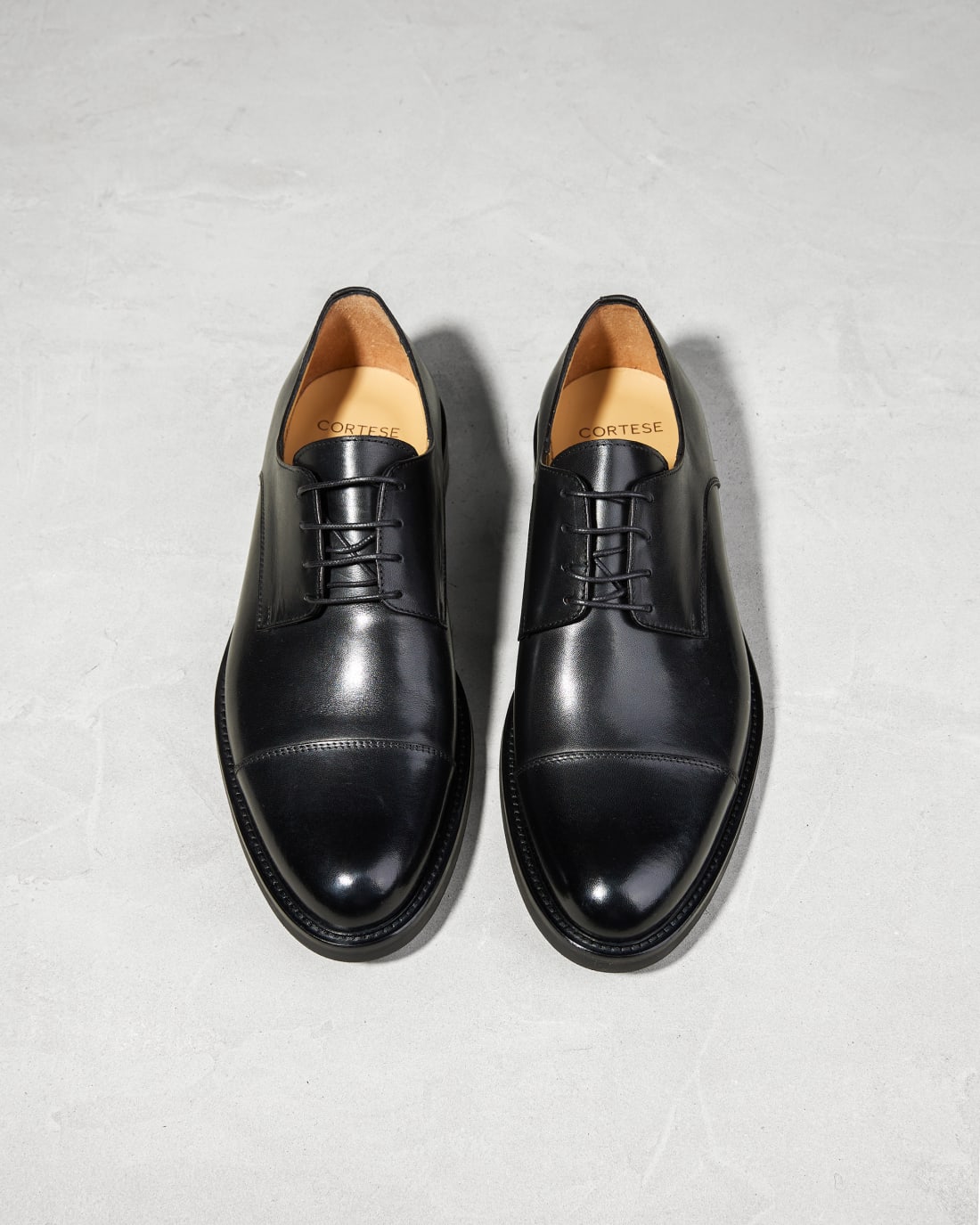 Черные кожаные классические туфли - Image 3 of 5