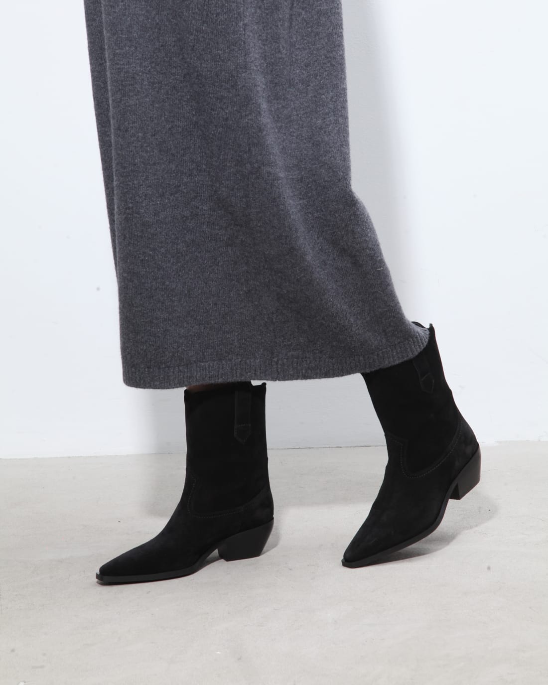 Черные замшевые ботильоны - Image 5 of 7