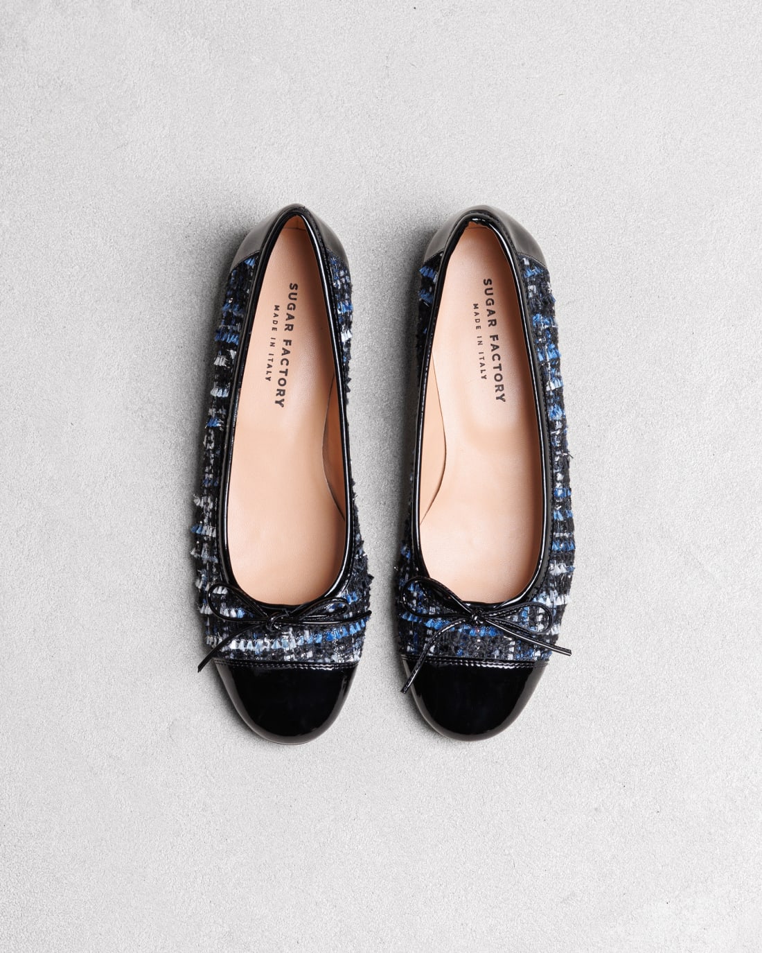 Черно-синие балетки - Image 3 of 8
