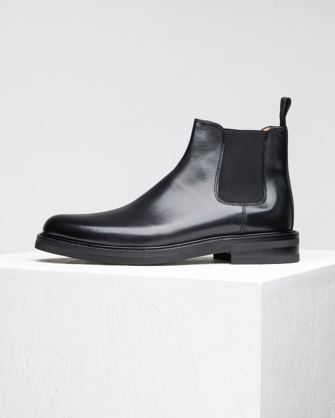 Черные кожаные ботинки челси - Image 1 of 5
