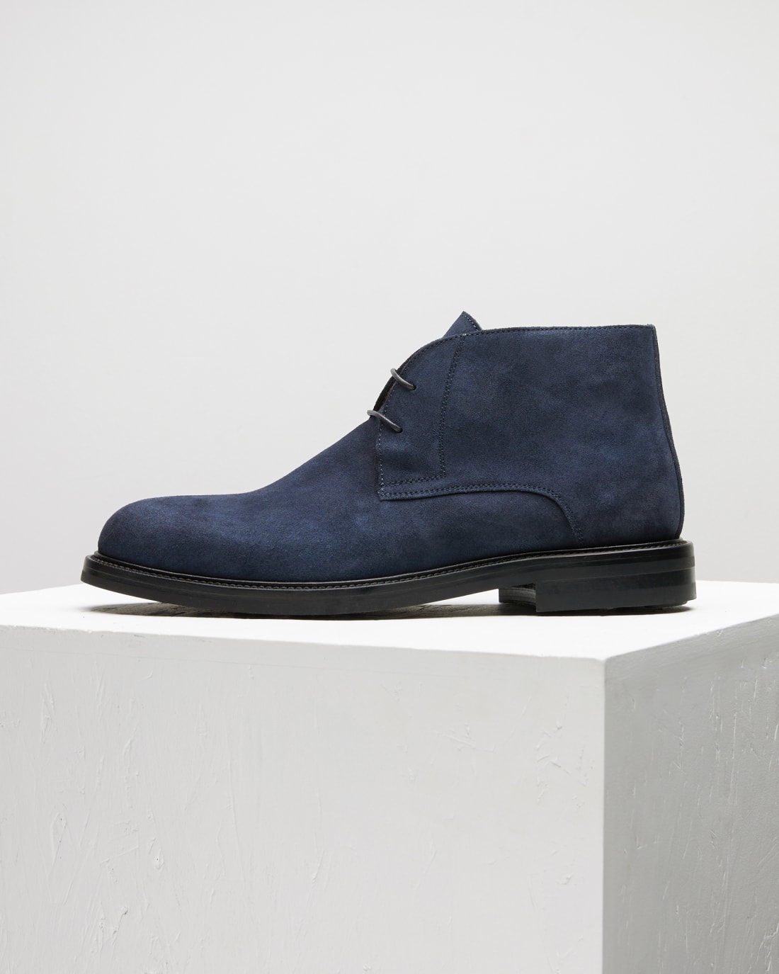 Синие замшевые ботинки - Image 1 of 5