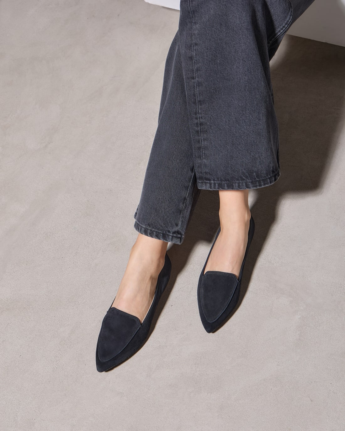 Черные замшевые лоферы - Image 6 of 6