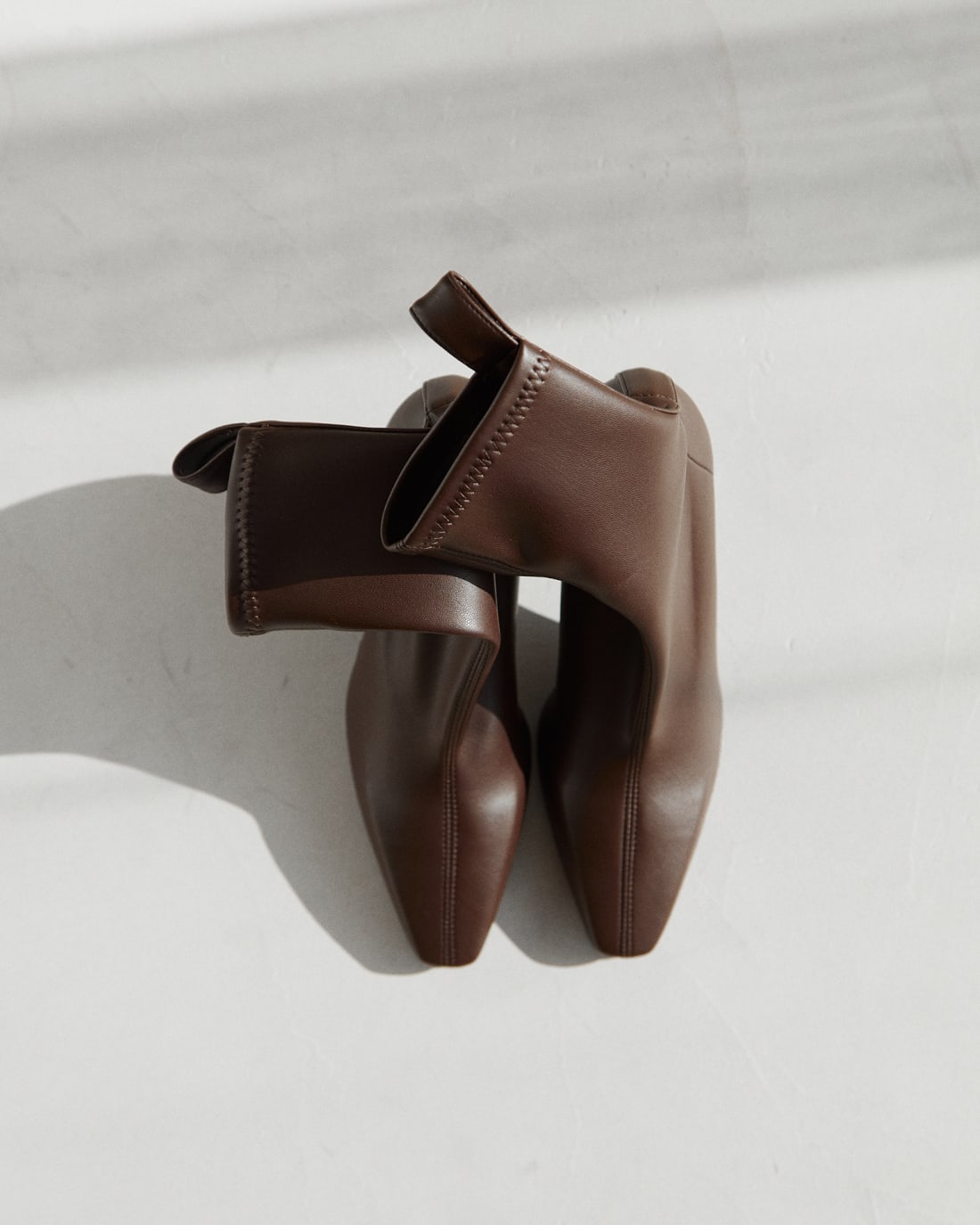 Темно-коричневые ботильоны на высоком каблуке - Image 5 of 5