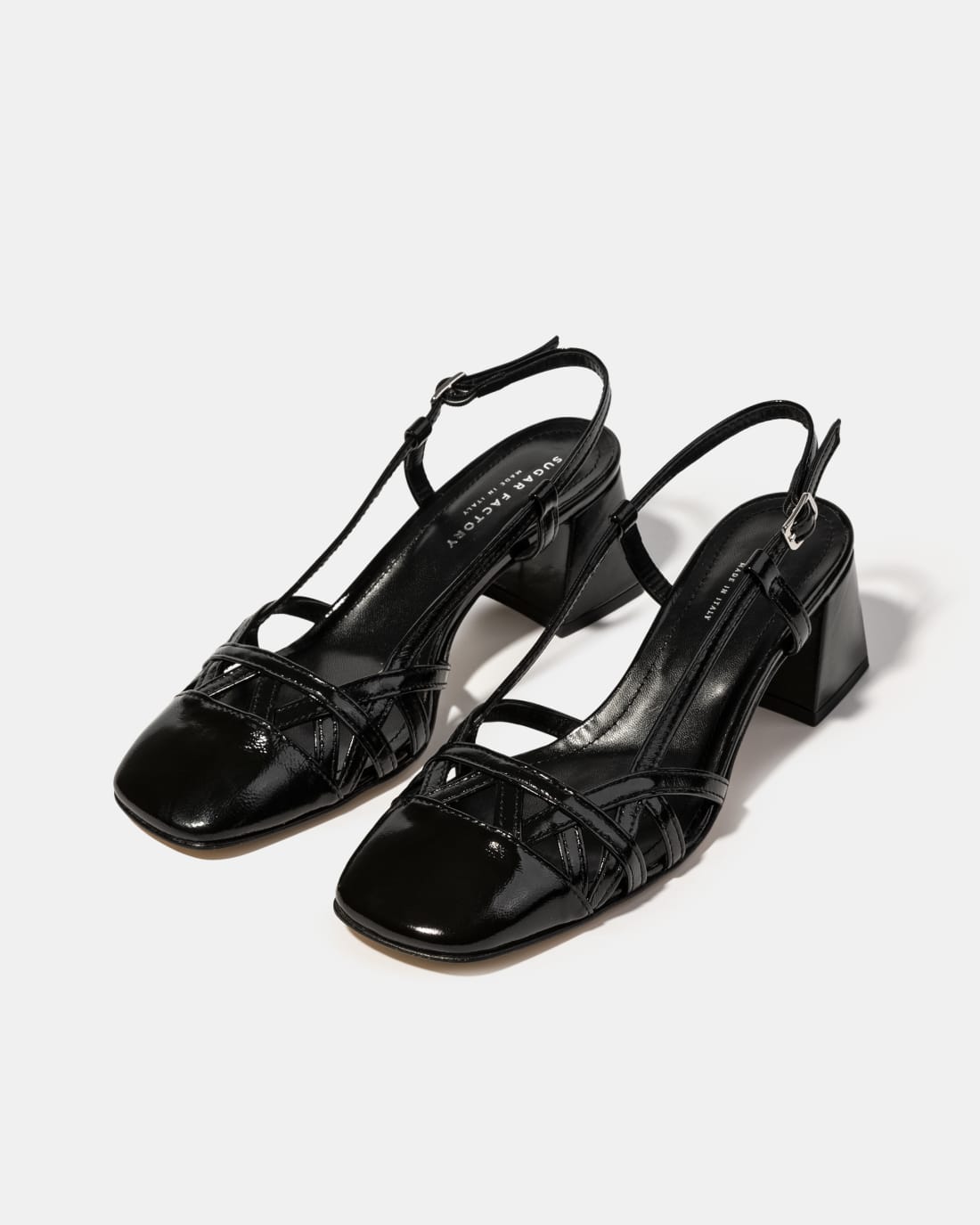 Черные лакированные туфли на каблуке - Image 2 of 4