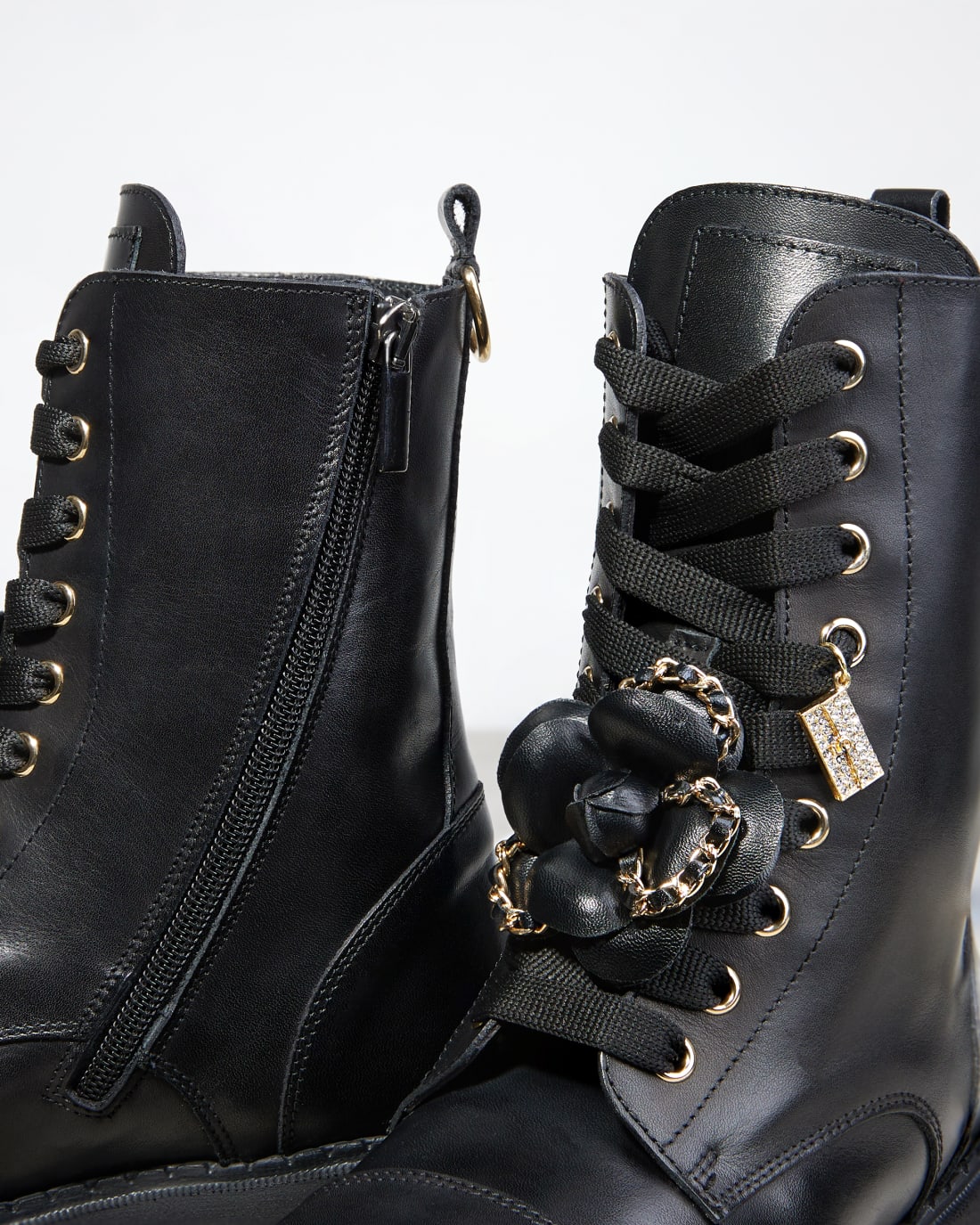 Черные кожаные ботинки - Image 4 of 4