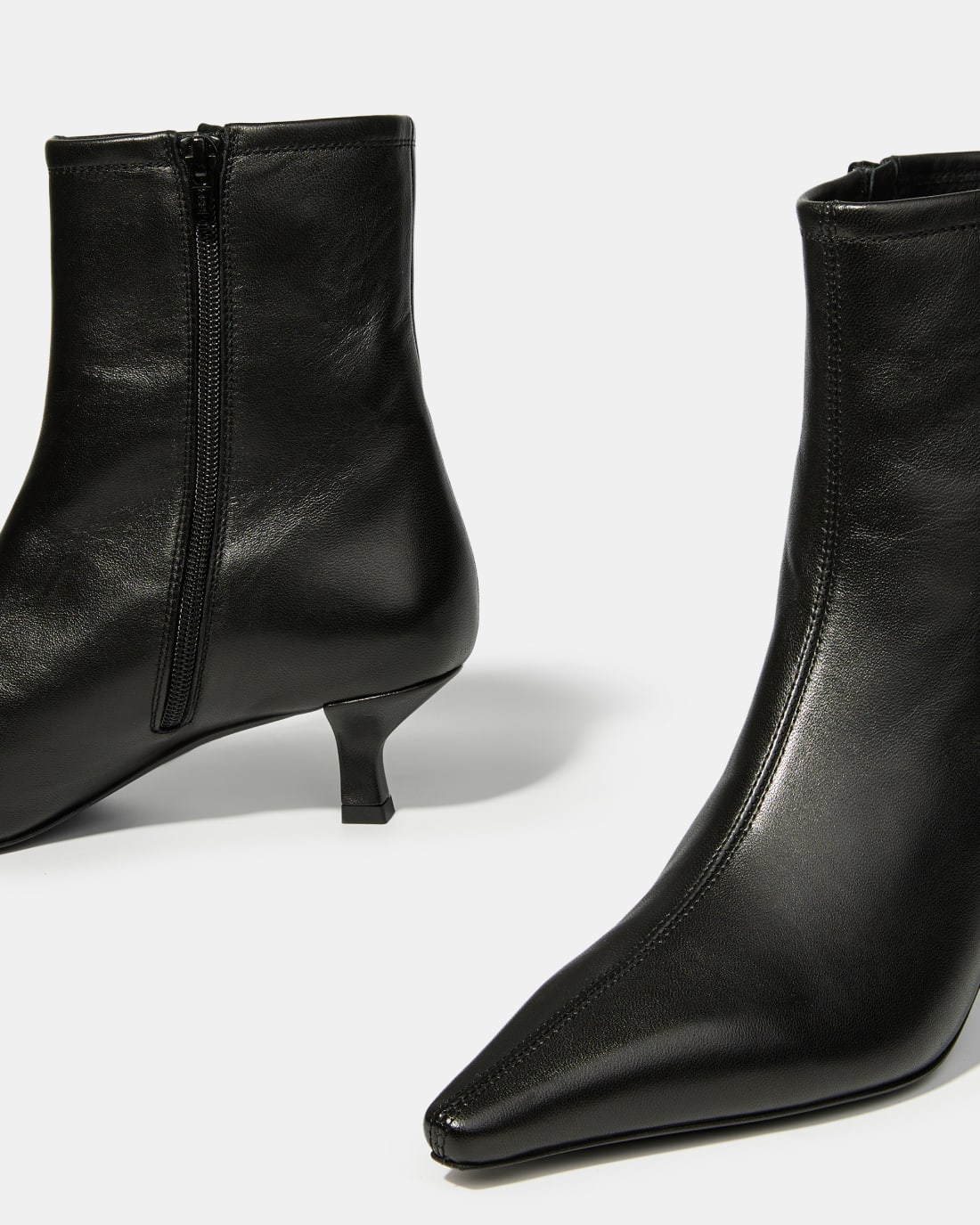 Черные кожаные ботильоны - Image 5 of 5