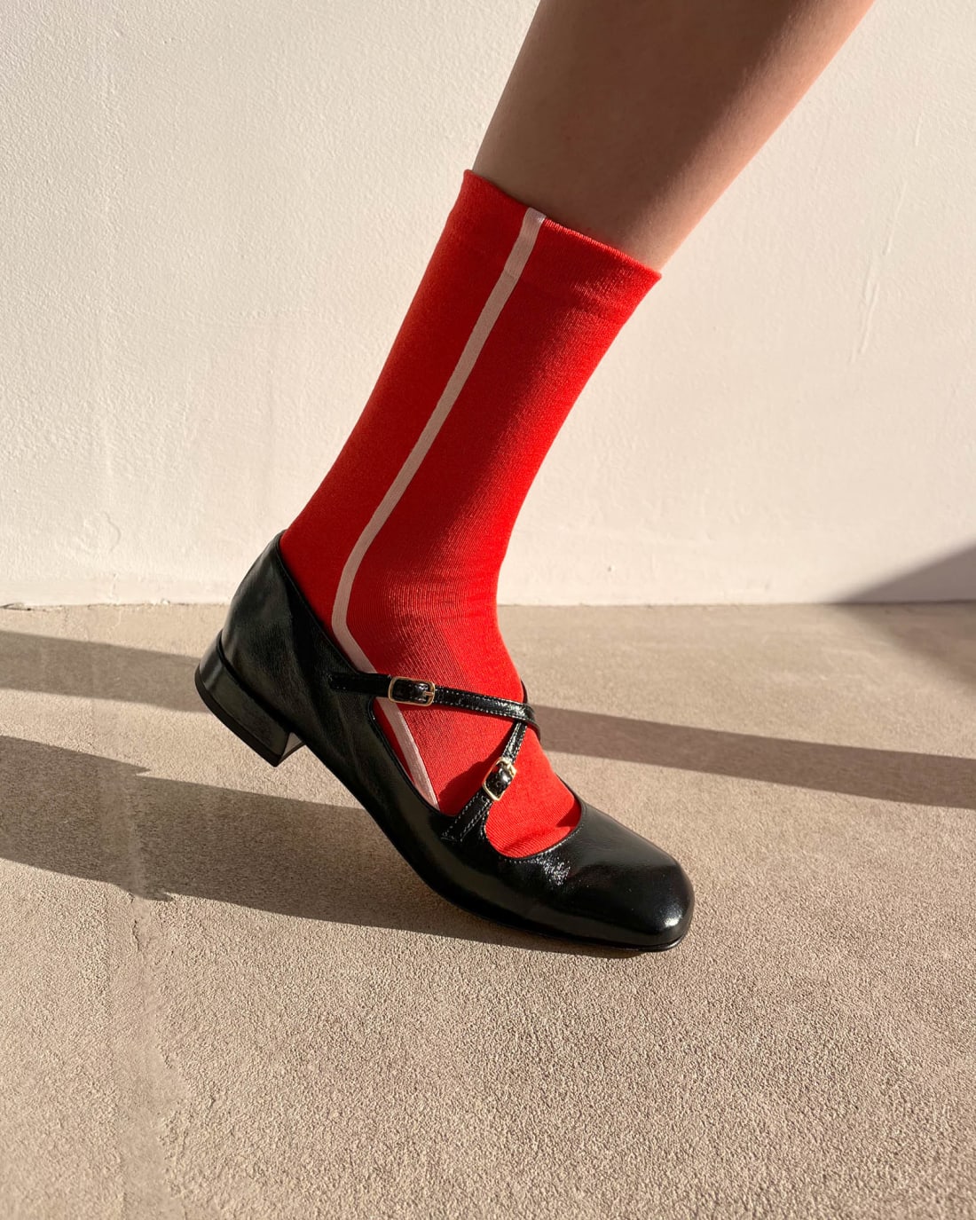 Черные кожаные туфли на низком каблуке - Image 5 of 5