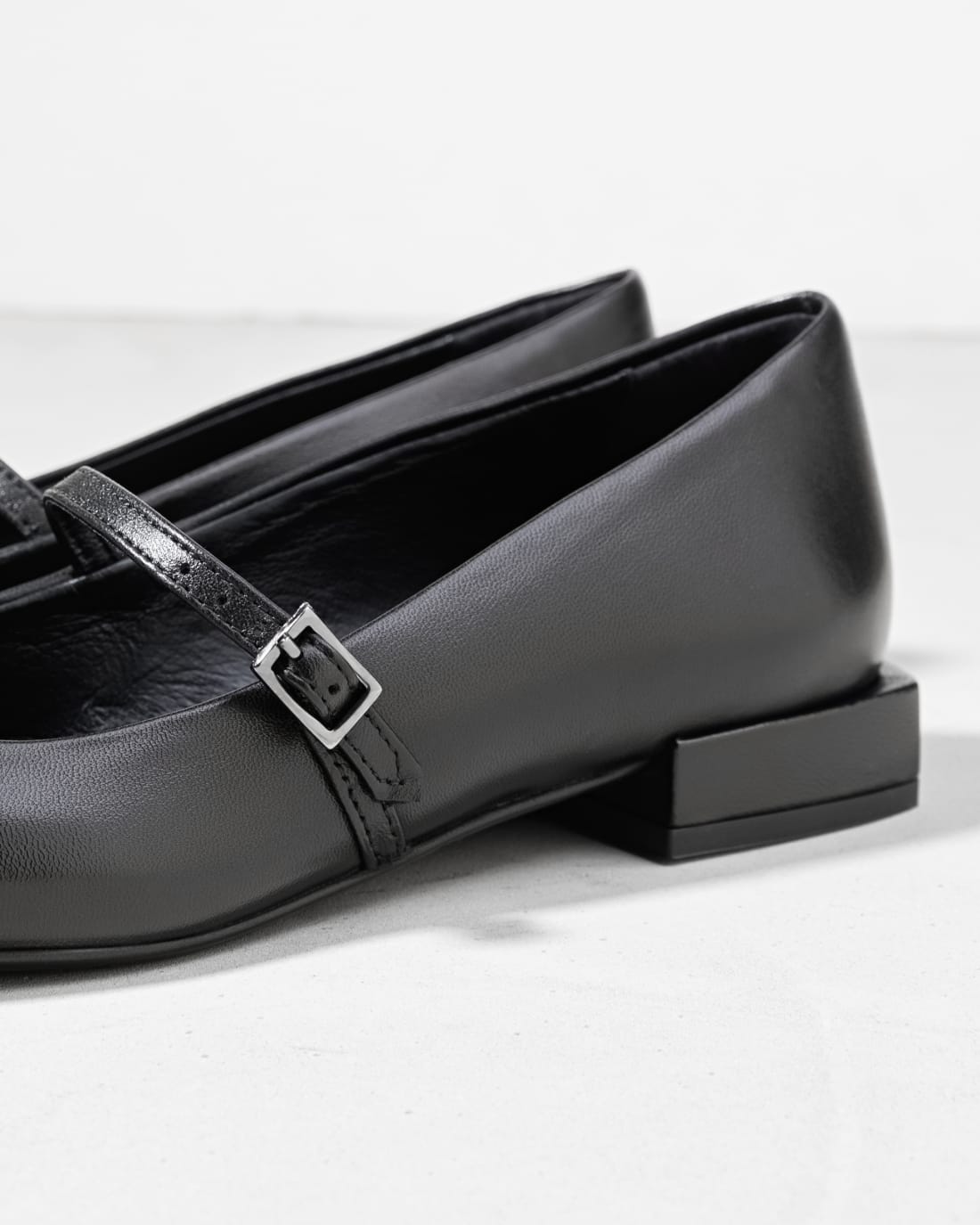 Черные кожаные туфли mary jane - Image 4 of 6