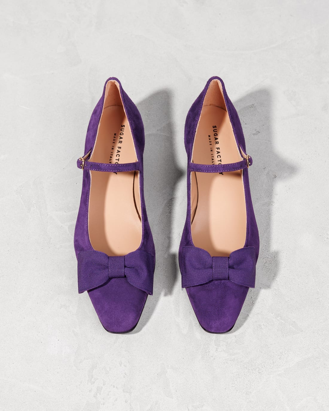 Фиолетовые замшевые туфли - Image 3 of 7