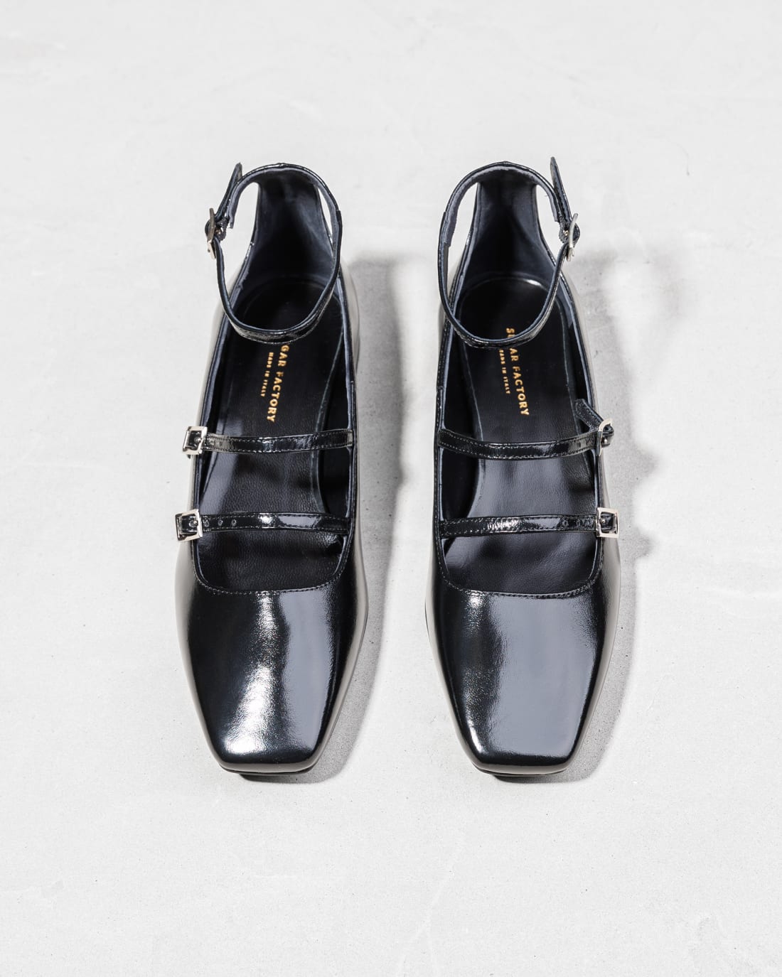 Черные лакированные туфли на ремешке - Image 3 of 7