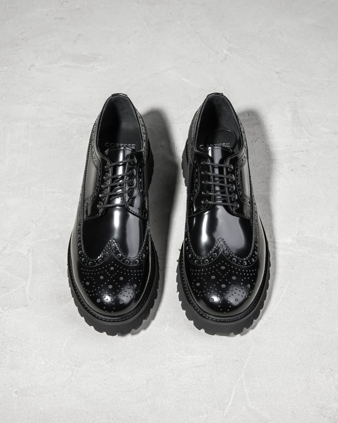 Черные полуботинки из натуральной кожи - Image 3 of 5