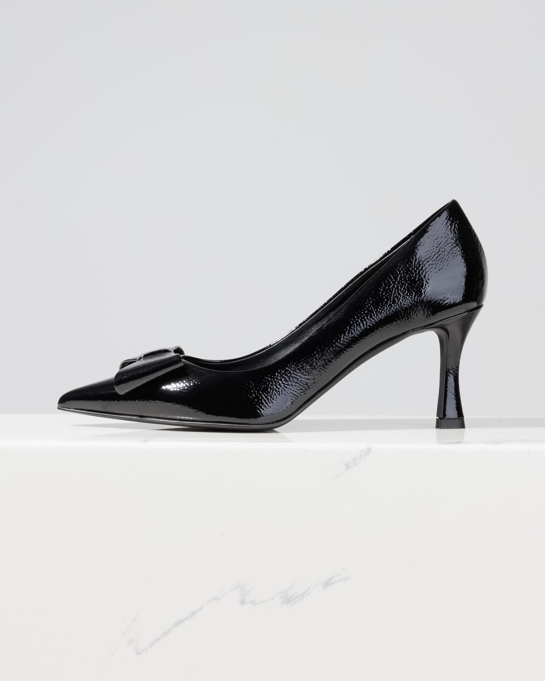 Черные лакированные туфли на шпильке - Image 1 of 6