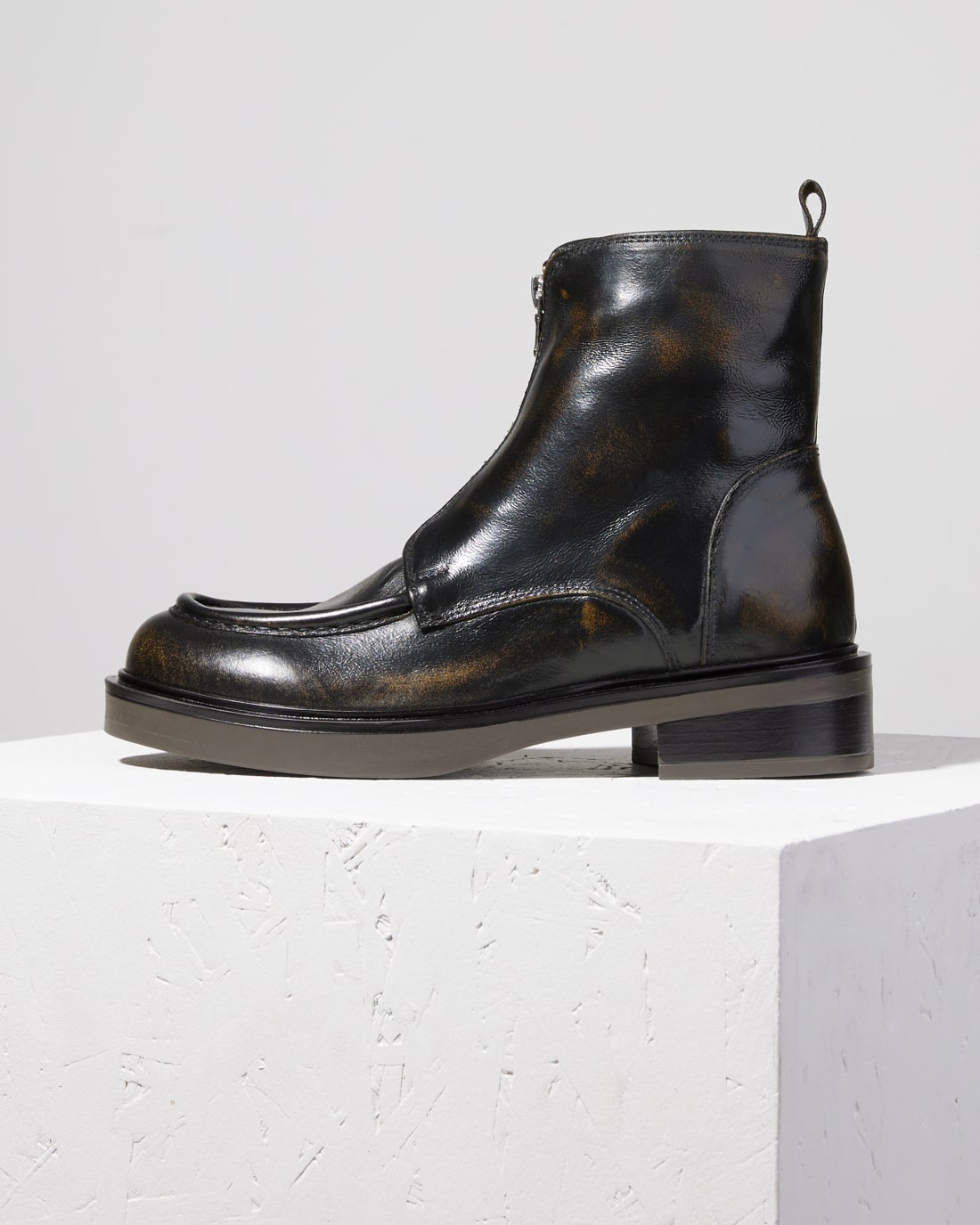 Черные ботинки из натуральной кожи - Image 1 of 6