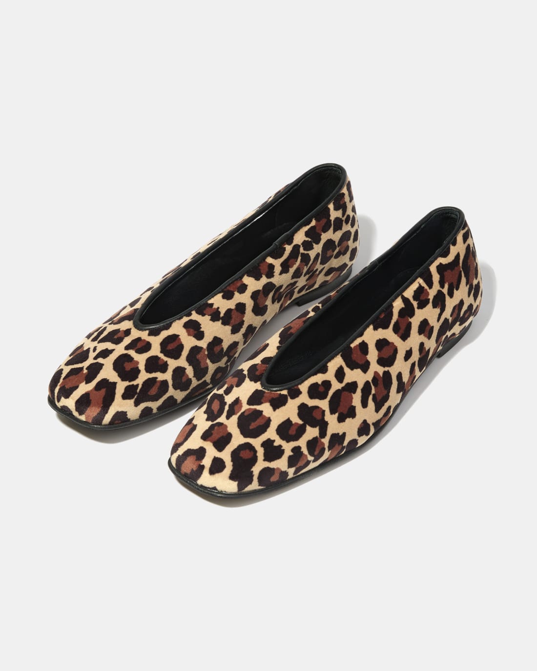 Балетки текстильные с леопардовом принтом - Image 2 of 4