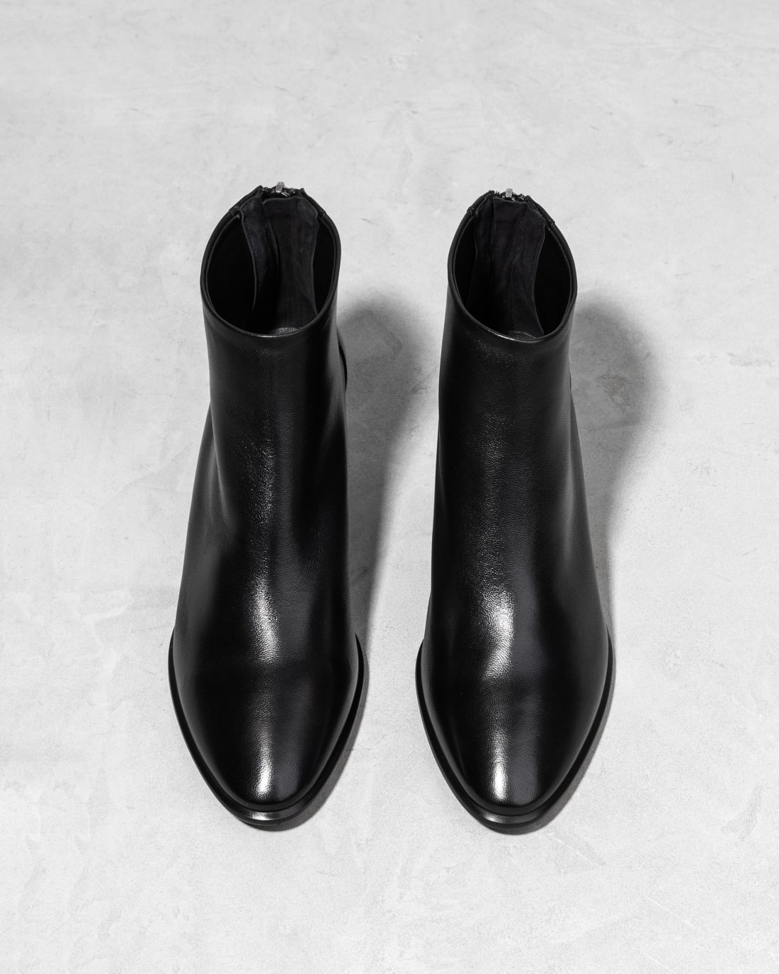 Черные ботильоны из натуральной кожи - Image 3 of 5