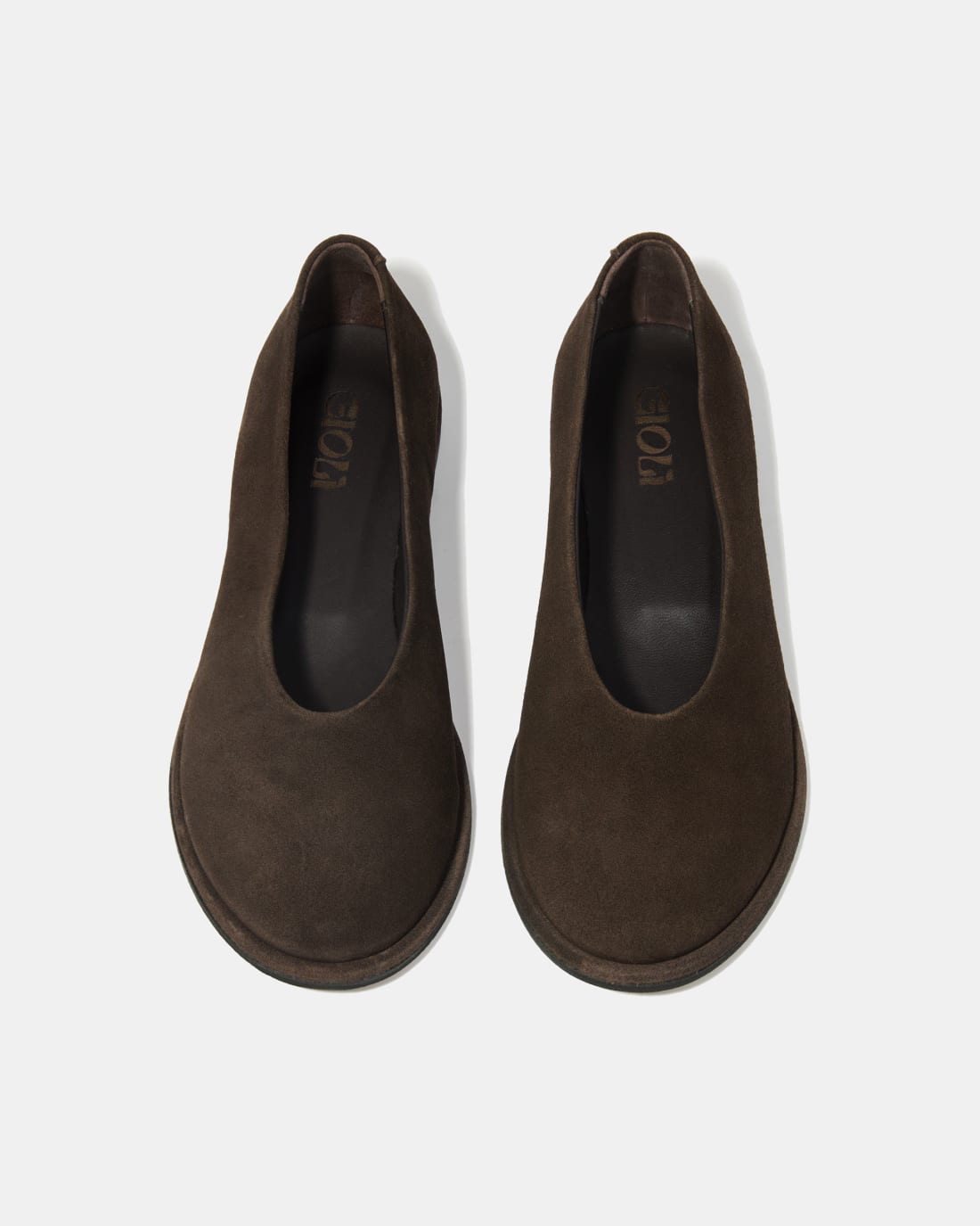 Темно-коричневые замшевые туфли - Image 4 of 4