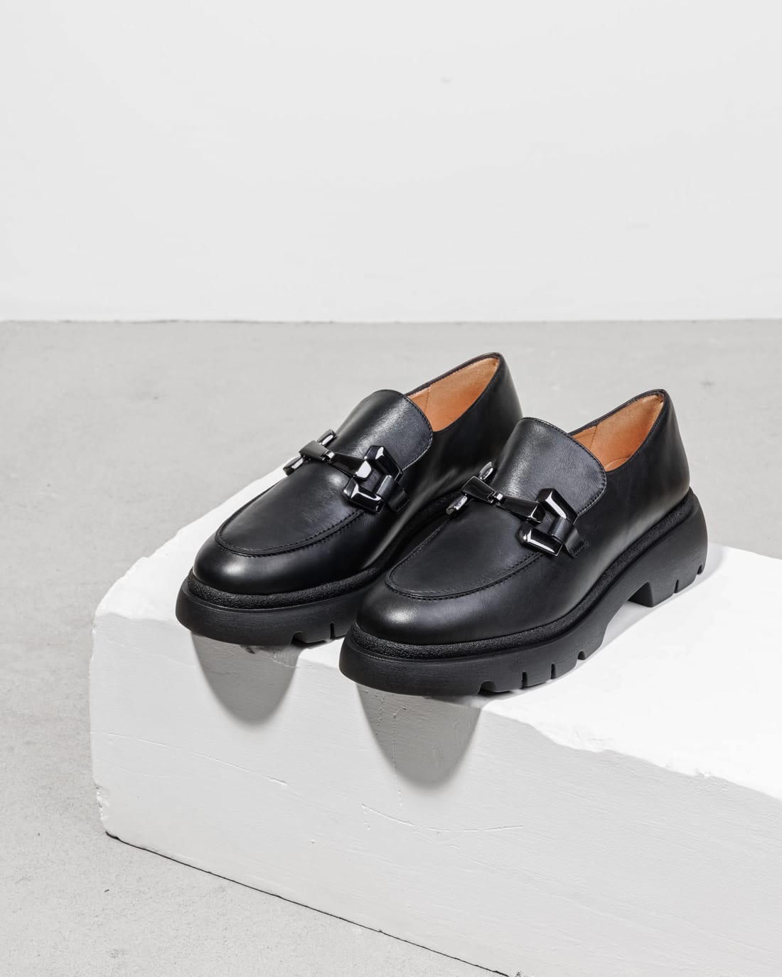 Черные кожаные лоферы - Image 2 of 4