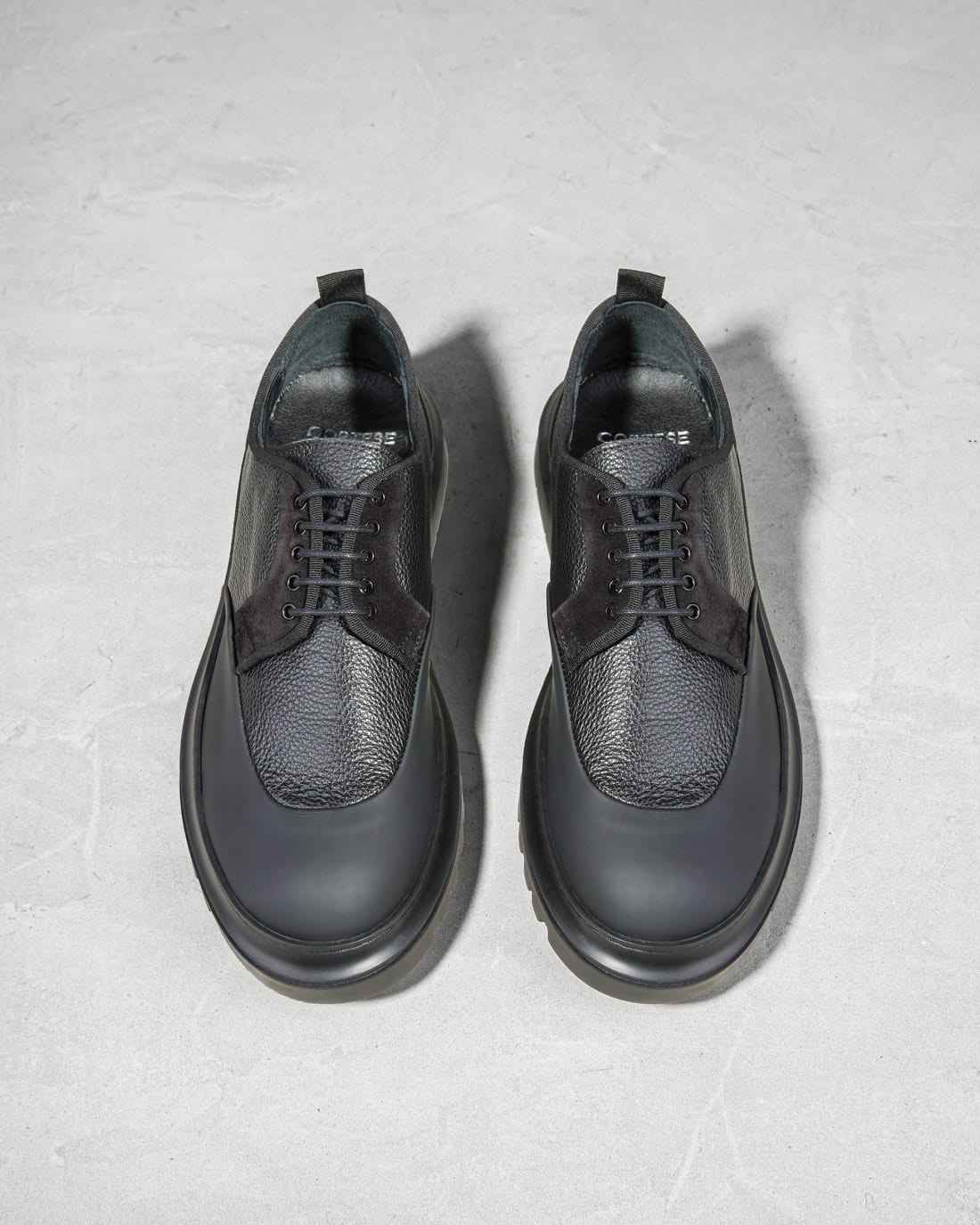 Черные кожаные туфли дерби - Image 3 of 5