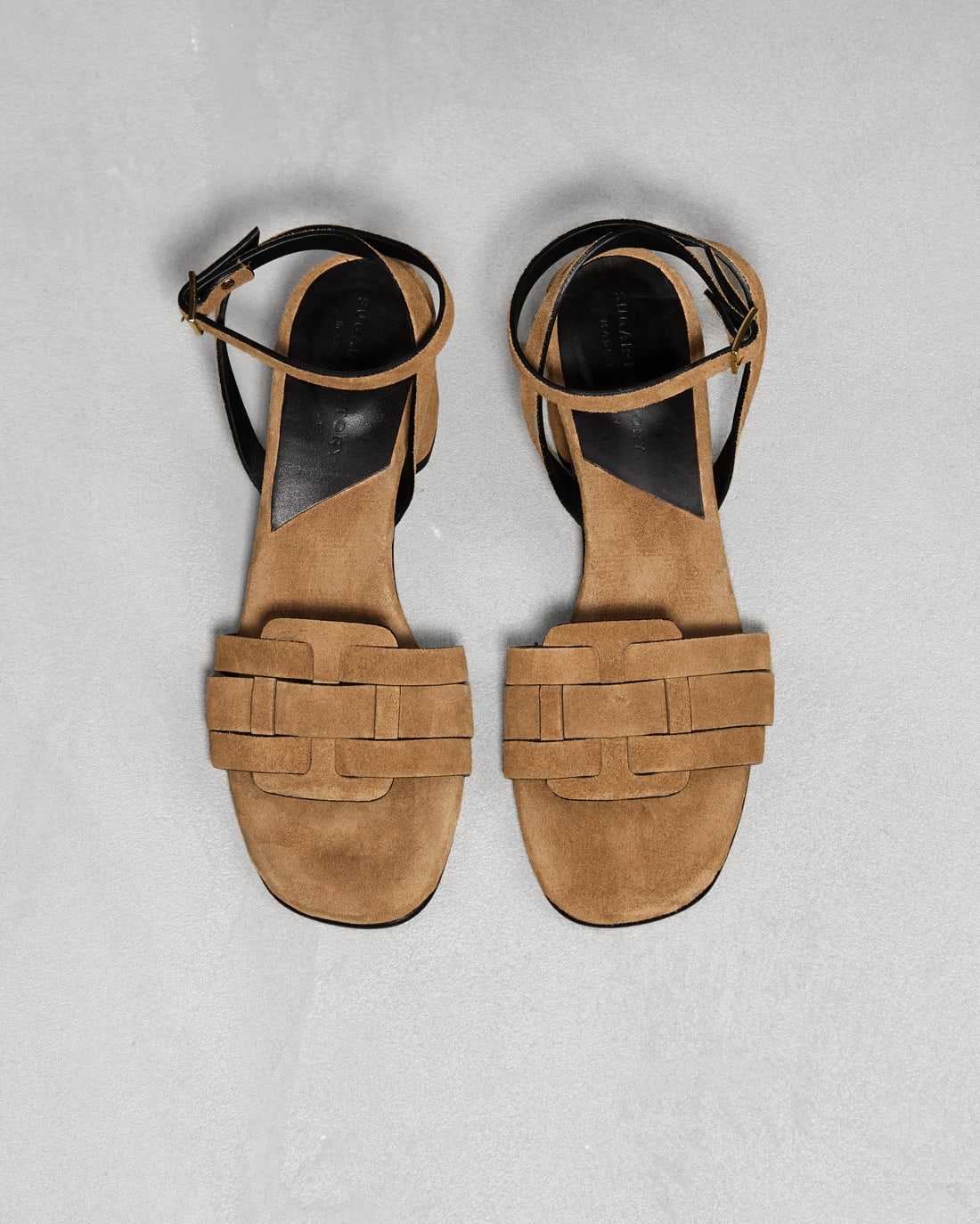 Коричневые замшевые босоножки - Image 2 of 6