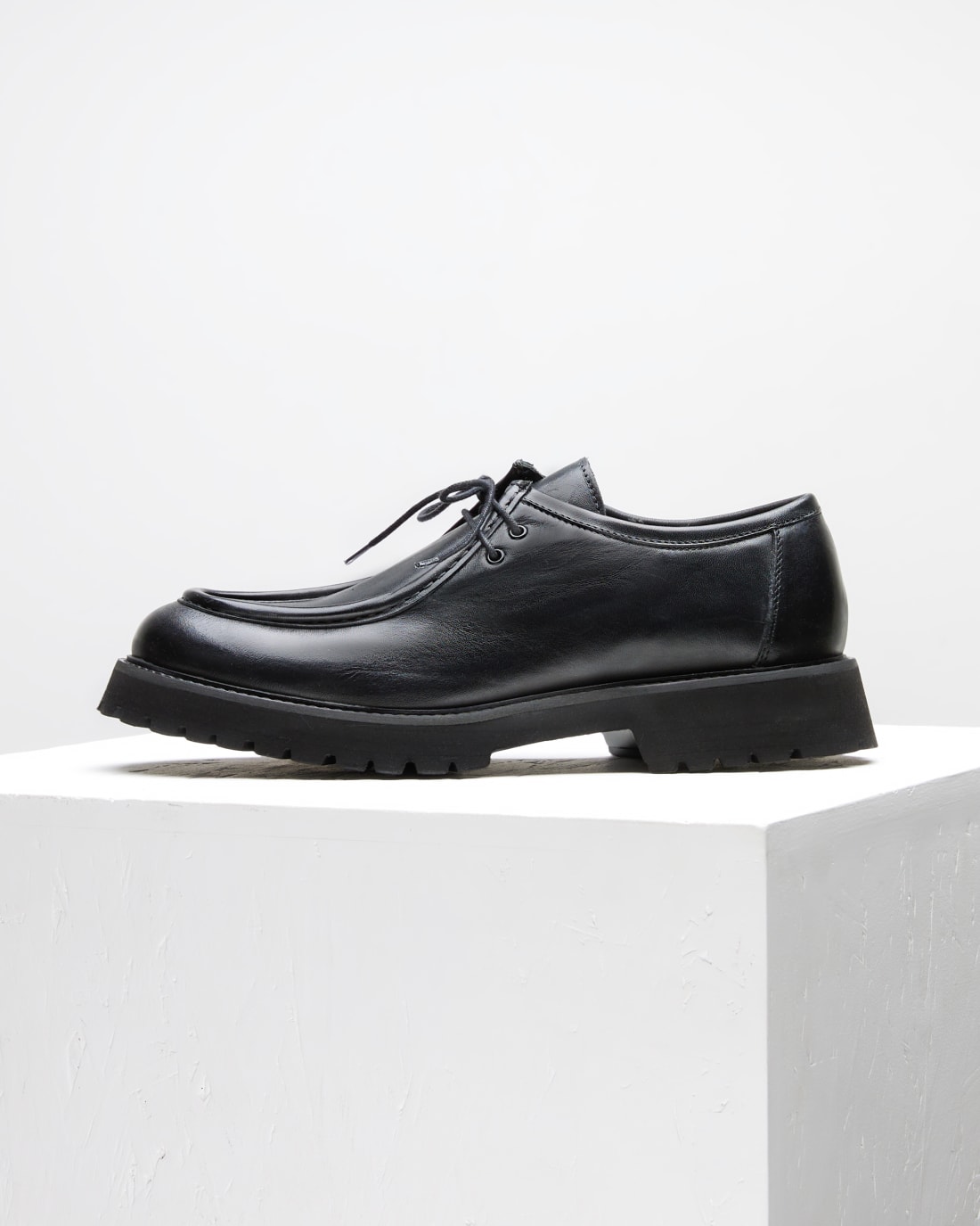 Черные кожаные полуботинки - Image 1 of 5