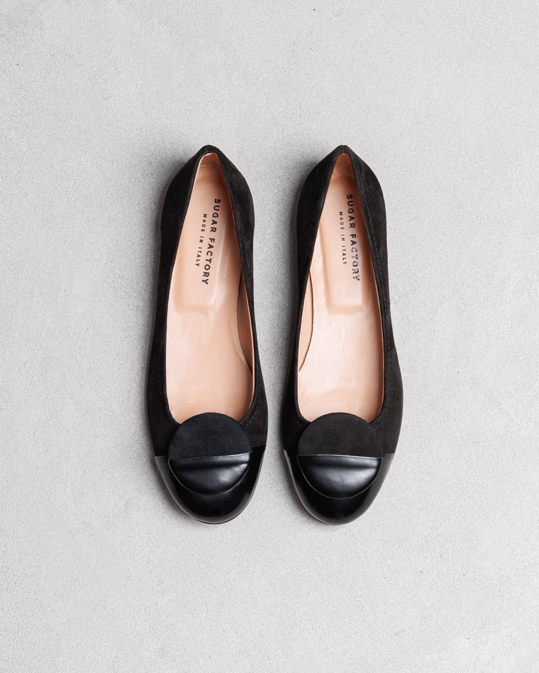 Черные замшевые балетки - Image 3 of 6