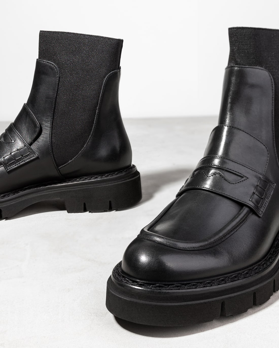 Черные кожаные ботинки - Image 4 of 5