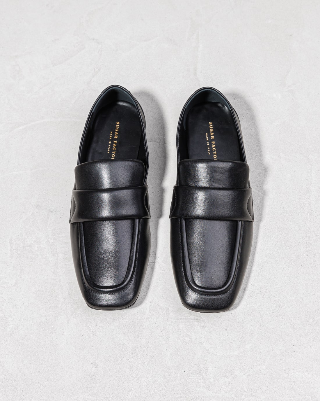 Черные кожаные лоферы с пряжкой - Image 3 of 6