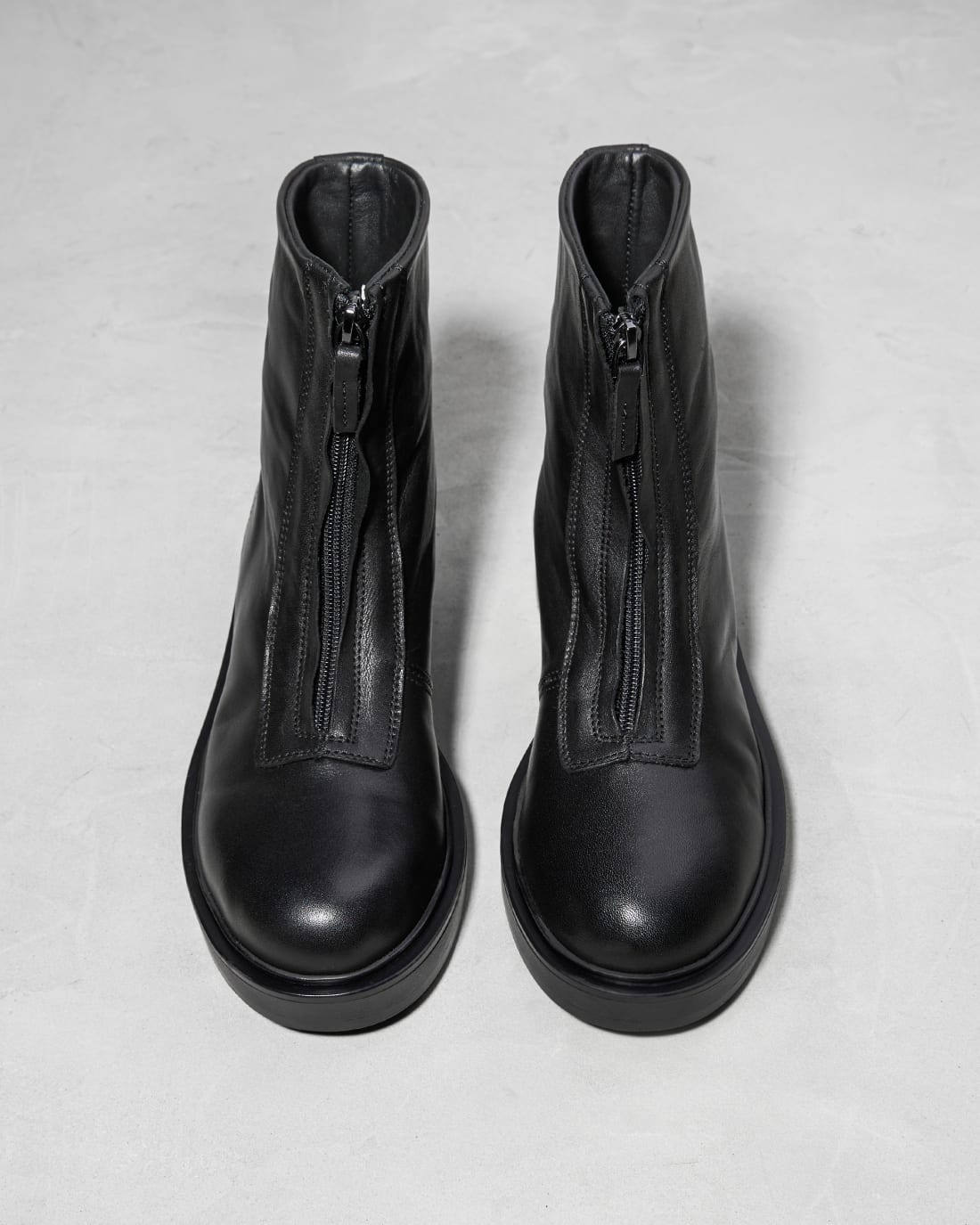 Черные кожаные женские ботинки - Image 3 of 6