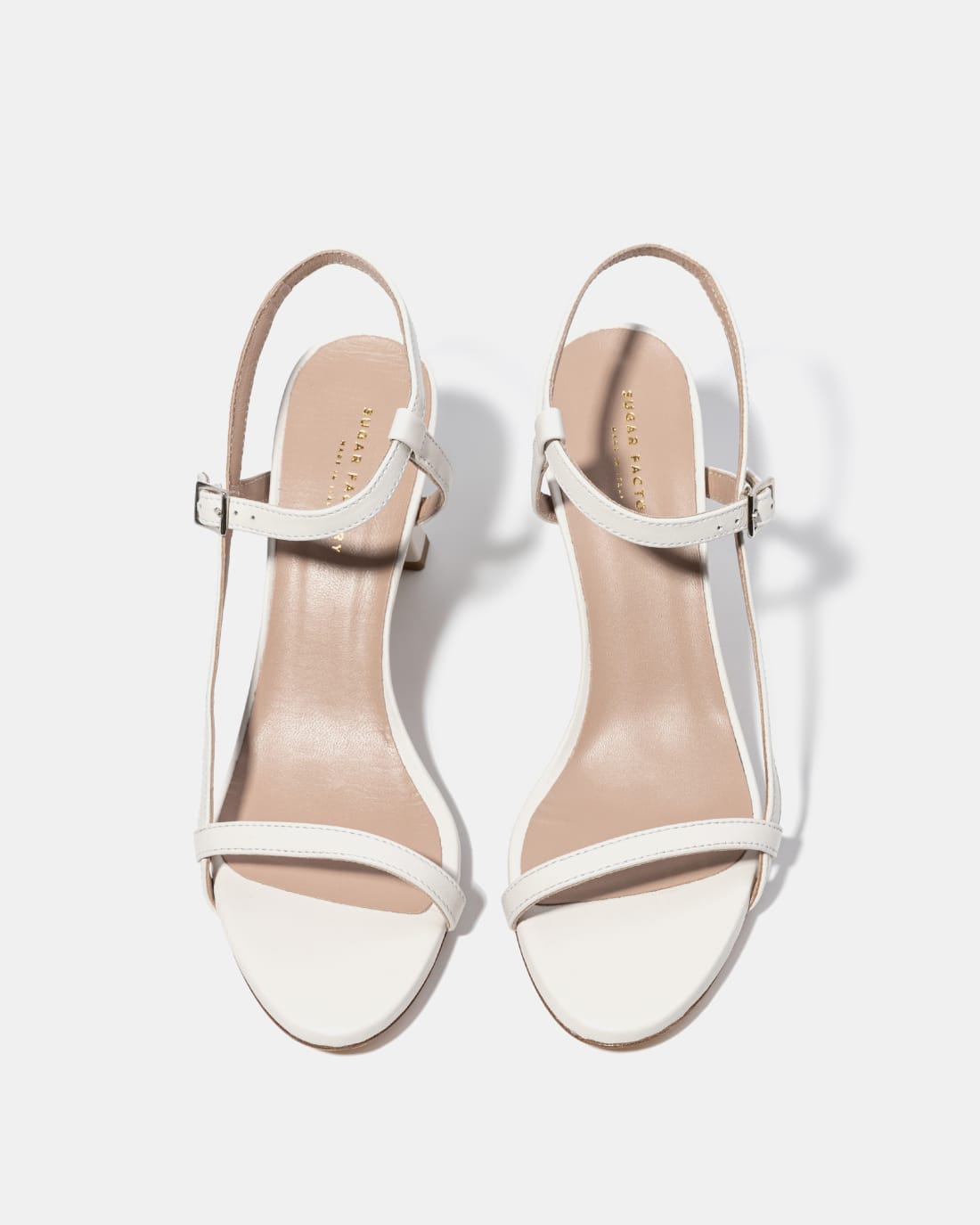 Белые босоножки с ремешками - Image 3 of 4