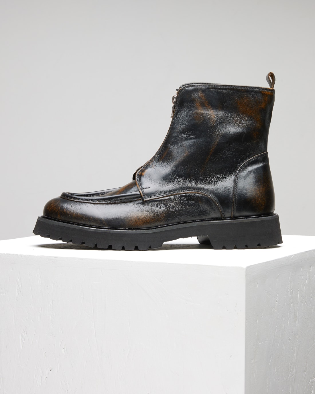 Черные кожаные ботинки - Image 1 of 5